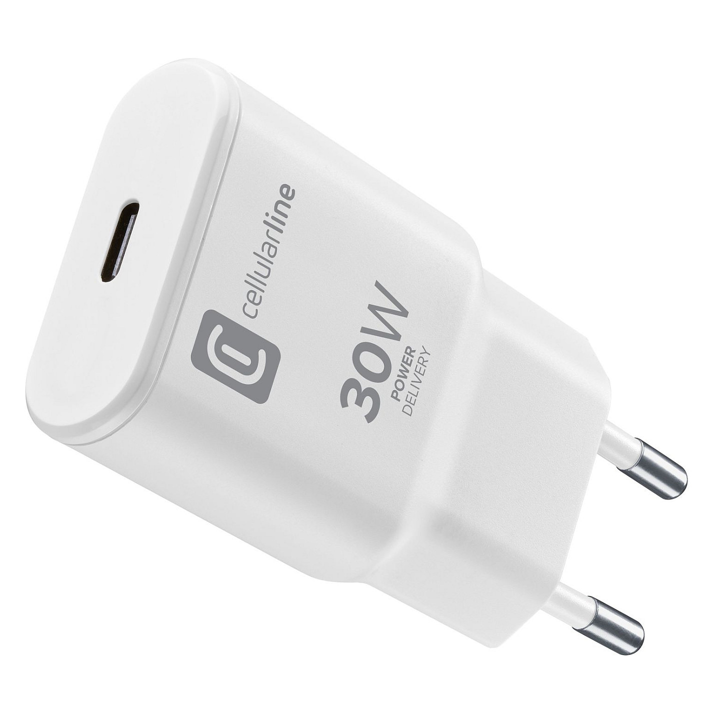 Adapter Cellularline Super Fast Charger, USB-C, Power Delivery, 25W, për Samsung - Zezë 3