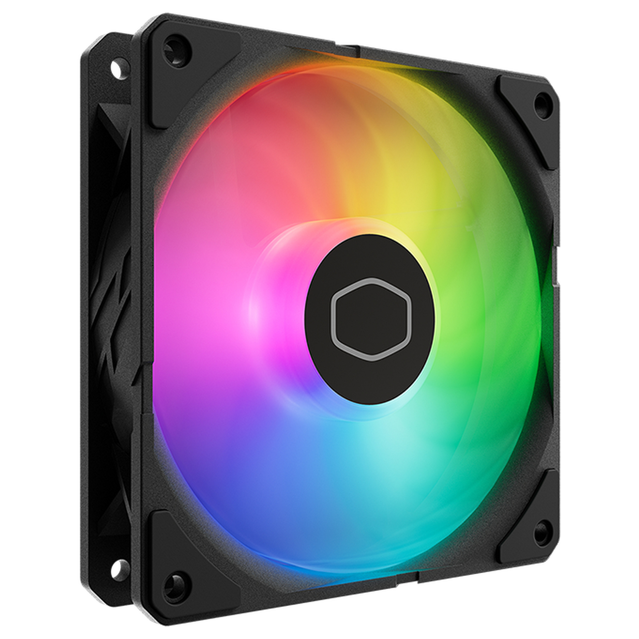 Ftohës për Kasë Cooler Master SickleFlow Edge / 120mm / 690-2500 RPM / ARGB / PWM – Zezë