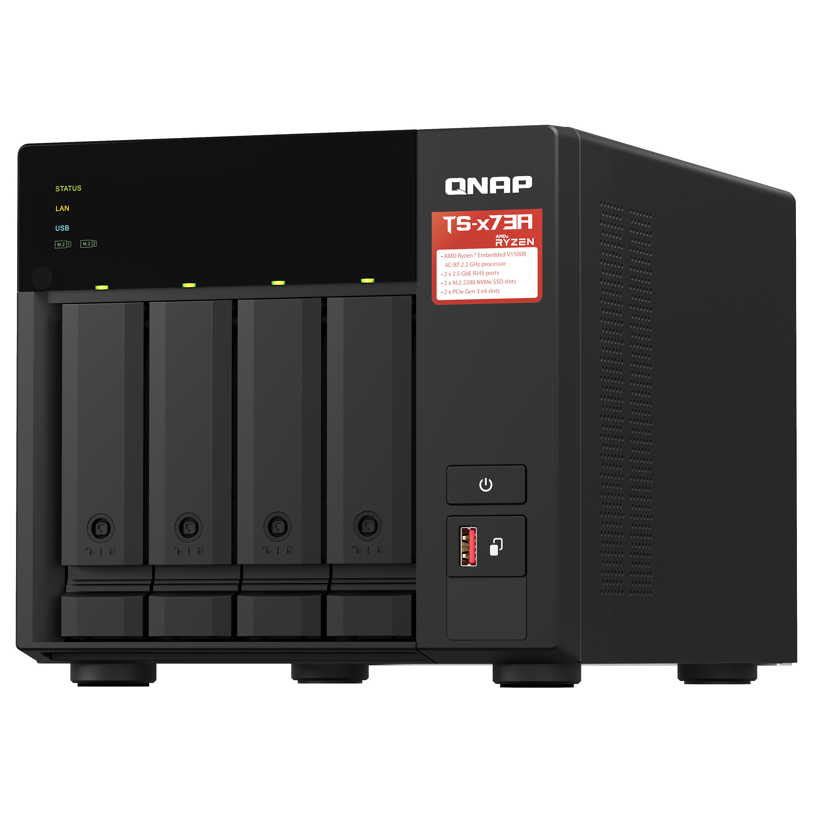 QNAP TS-473A – NAS Server for Network Storage thumbnail 5