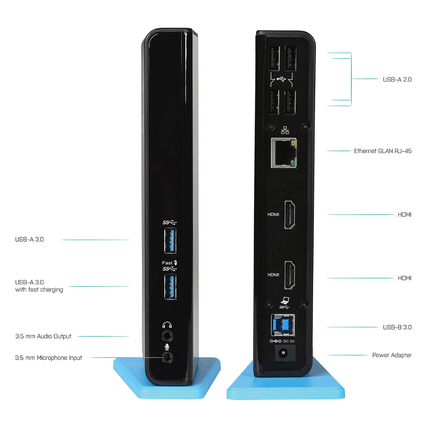 Docking Station i-tec USB 3.0 Dual HDMI - Zezë thumbnail 4