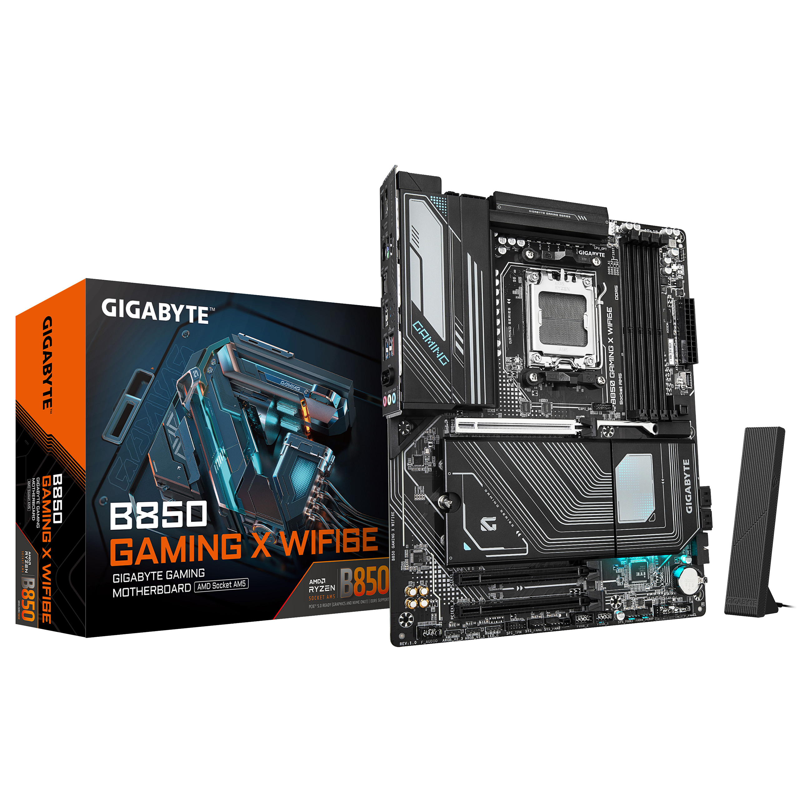 Pllakë amë AMD AM5 Gigabyte B850 GAMING X WIFI6E