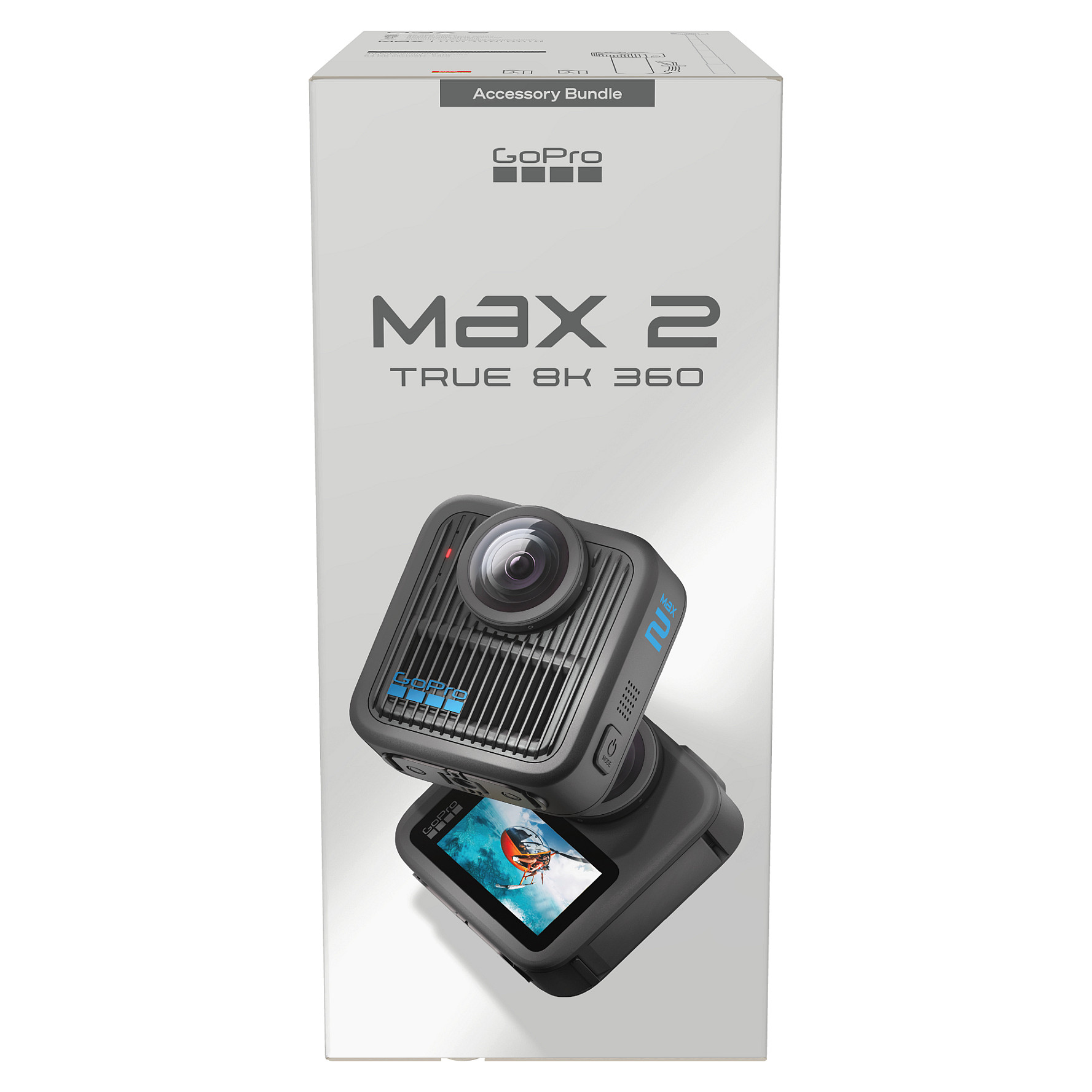 Video Kamera GoPro MAX2 / 8K 360° / 5.6K 60fps / 4K 100fps / 10-Bit / GP-Log / HyperSmooth Max / 29MP / 5m Waterproof - Zezë 10