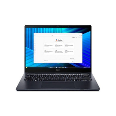 Laptop Acer TravelMate P4 Spin TMP414RN-55-TCO-58UA / Ultra 5 225U / 16GB DDR5 / 512GB / 14" WUXGA IPS Touch / Intel Graphics / DE - Blu thumbnail 2