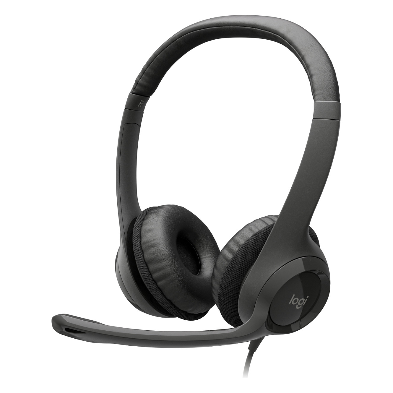 Kufje me kabllo Logitech H390 / On-Ear / USB-A / Stereo / Mikrofon Noise-Cancelling / 30mm - Zezë 3