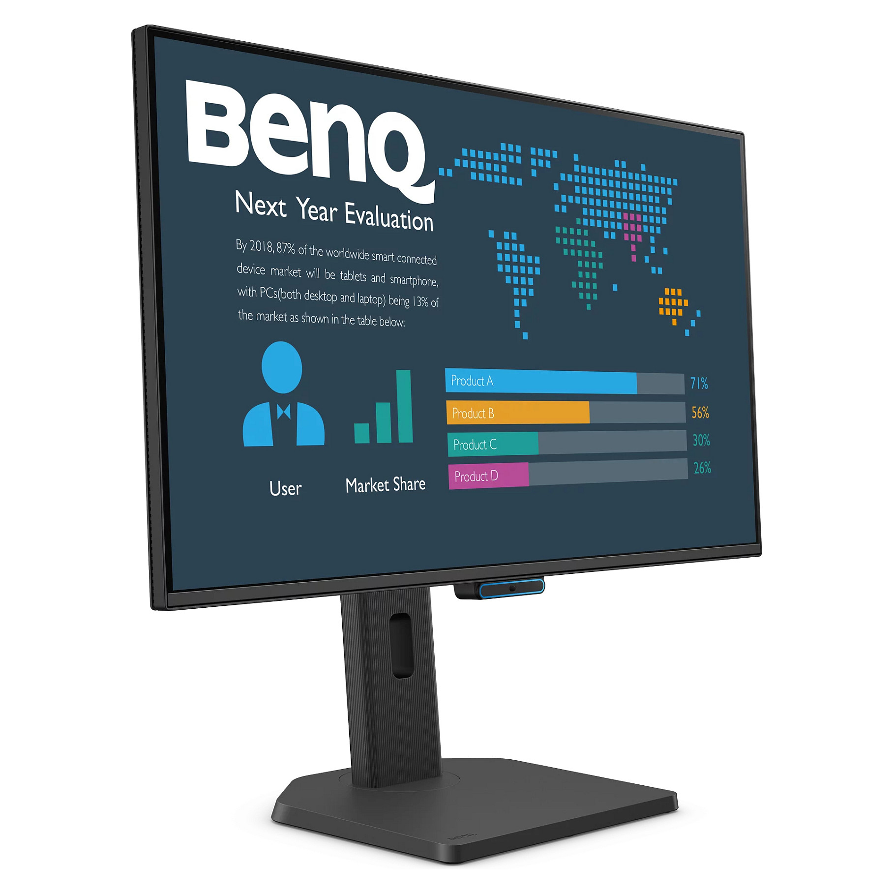 Monitor BenQ BL2790TC, 27", FHD IPS, 144Hz, 5ms GTG, HDMI+DP+USB-C - Zezë 2
