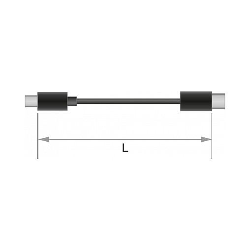 Kabllo DELOCK / DVI 18+1 Plug → HDMI-A Plug / 2m - Zezë thumbnail 3