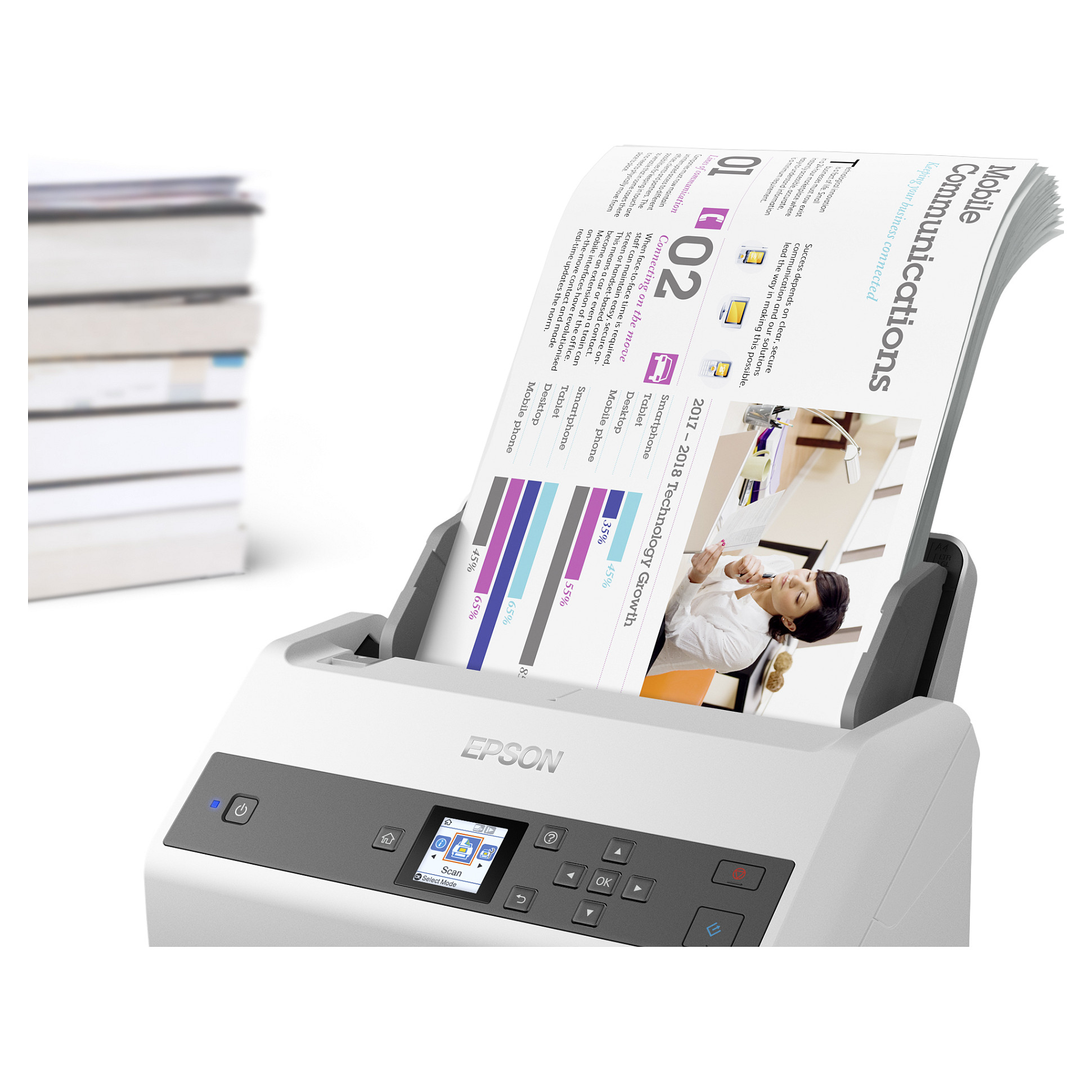 Skaner EPSON WorkForce DS-870 thumbnail 5