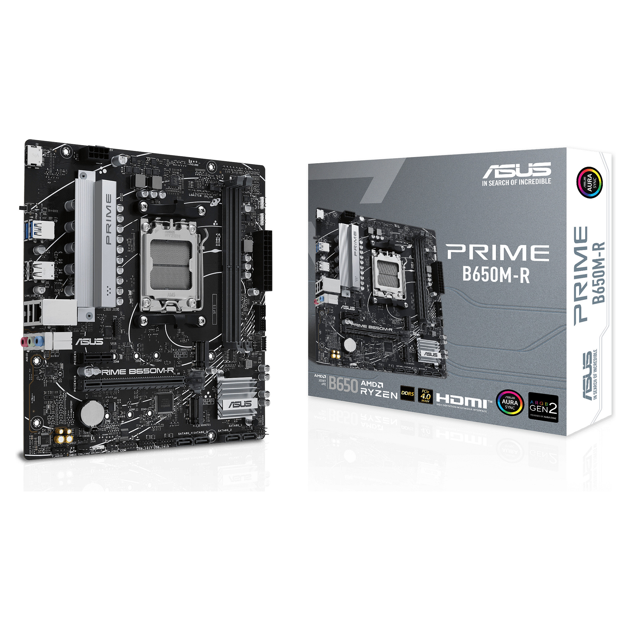 Pllakë Amë ASUS AMD PRIME B650M-R DDR5 mATX