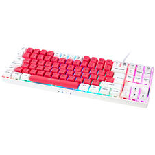 Tastierë Gaming GAMIAC TKL90G 75% / Mekanike / Kailh Blue Switches / RGB / USB - Bardhë/Kuqe 4