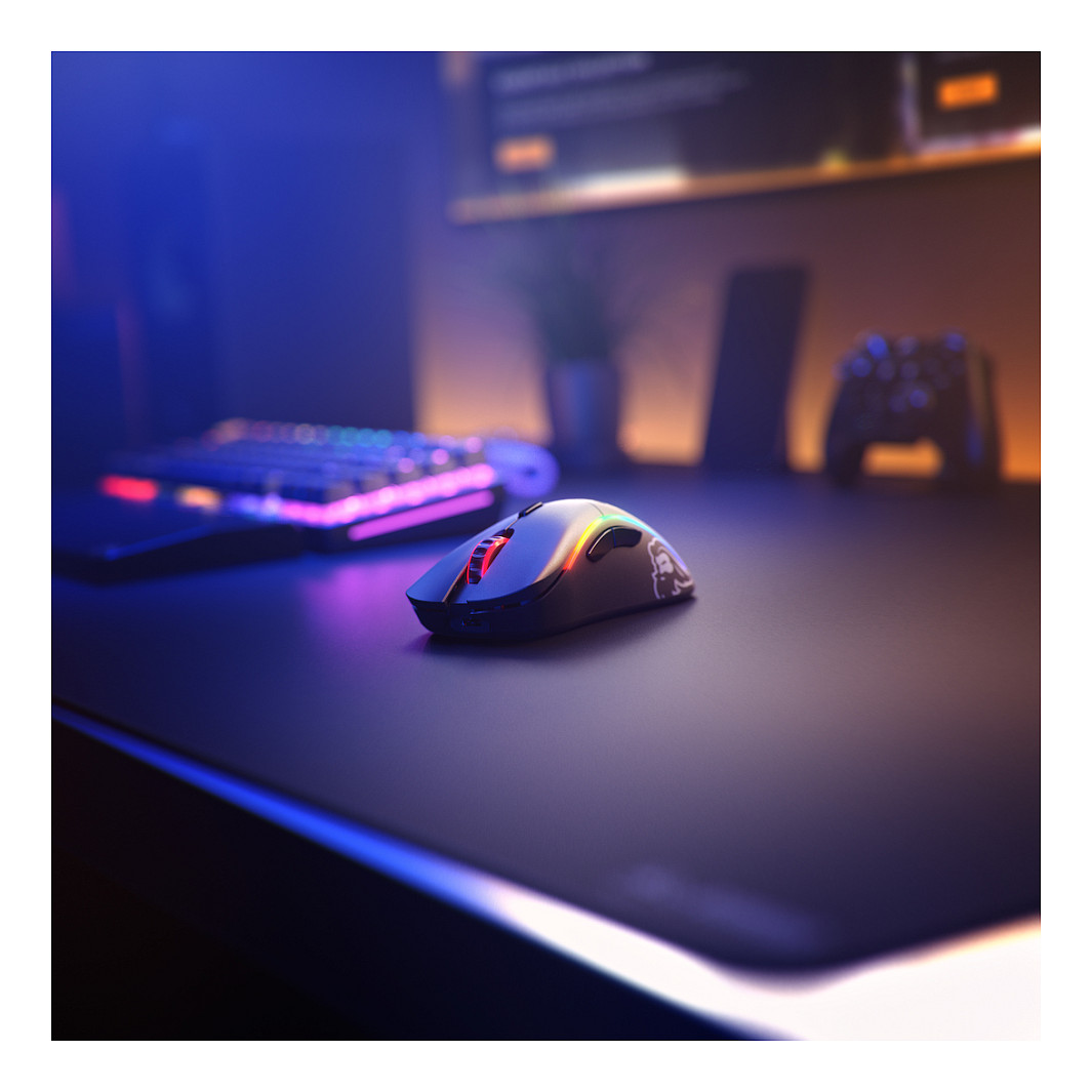Maus Gaming Glorious Model D Wireless, 19,000DPI, 2.4GHz, 6 Butona, RGB - Zezë 9
