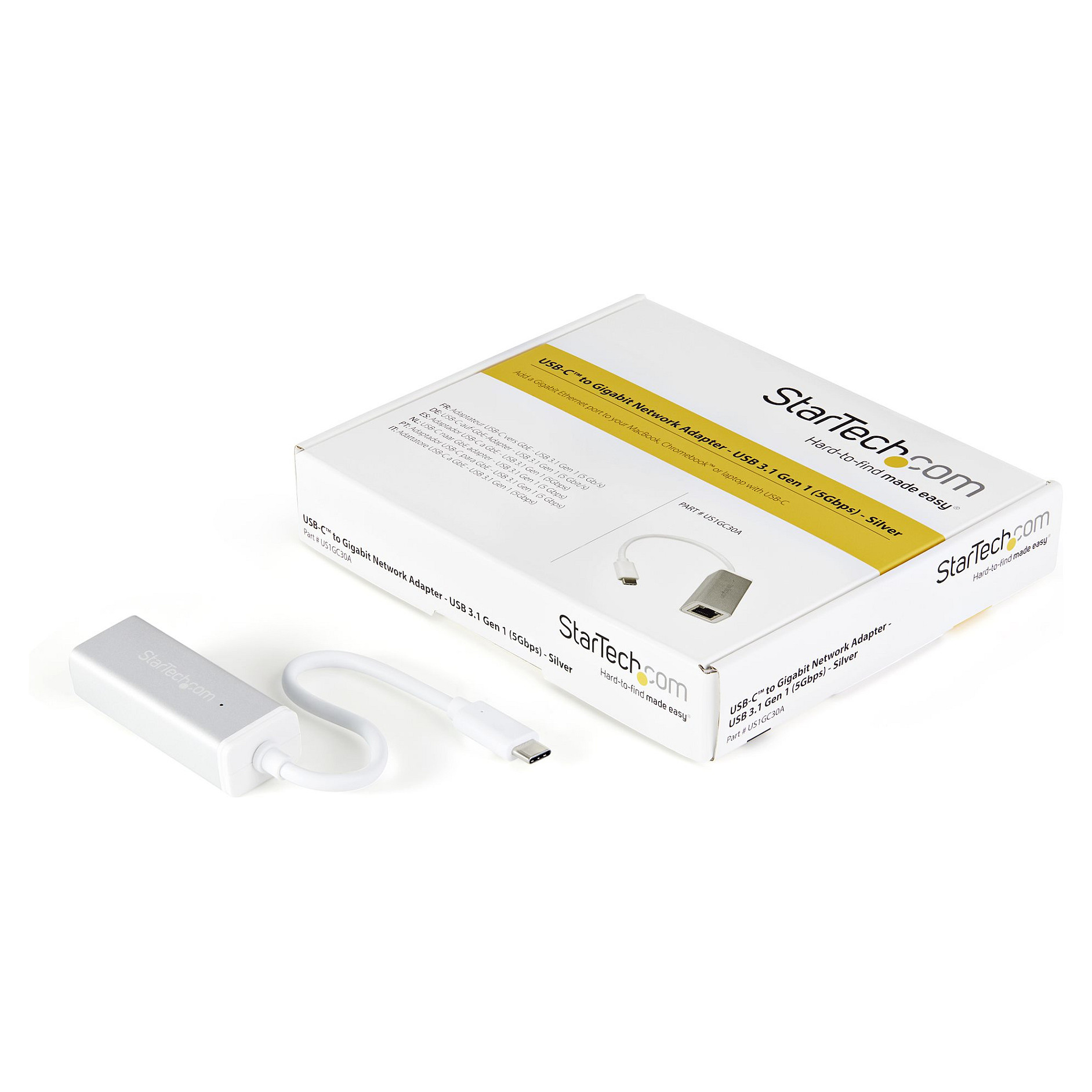 Adapter Rrjeti USB StarTech.com US1GC30A, USB-C 3.2 Gen 1, 1x Gigabit LAN RJ45, 10/100/1000Mbps, Realtek RTL8153 - Argjend 10