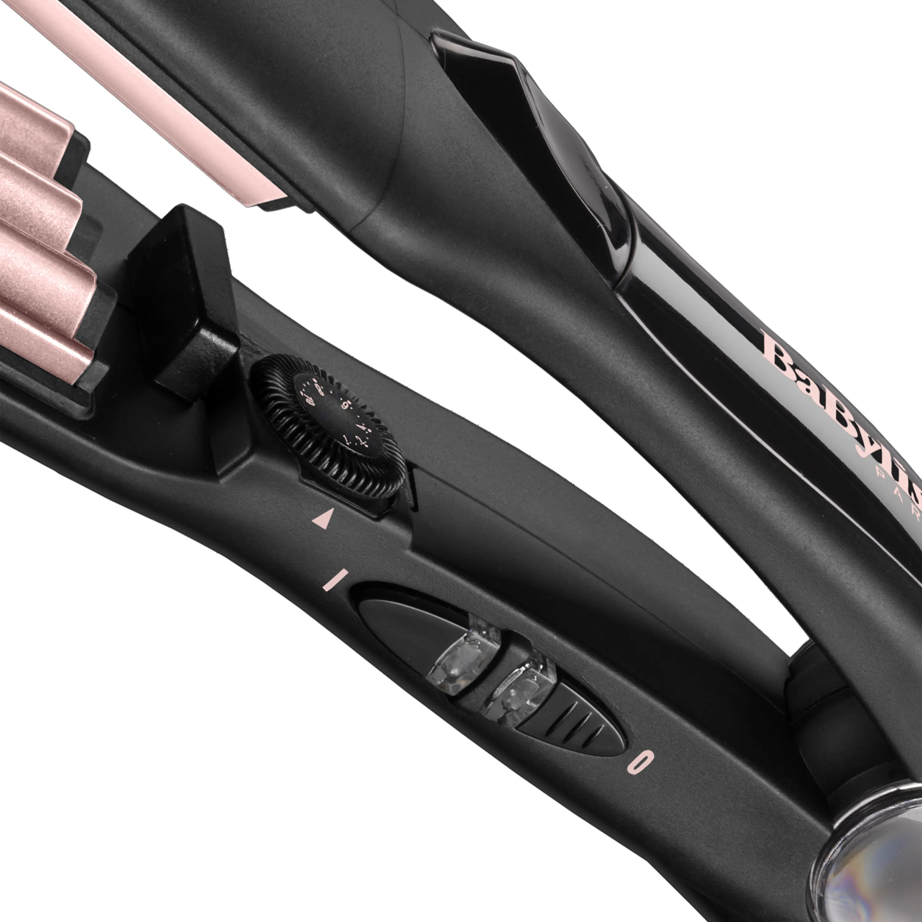 Stiluese për Flokë BaByliss The Crimper 2165CE / Tourmaline-Ceramic / 10 Temperatura / 210°C – Zezë/Rozë 4