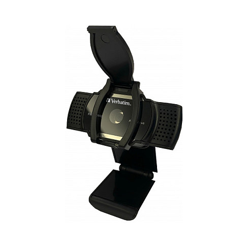 Webcam Verbatim 49578 AWC-01, 2K 1440p, 30fps, 75°, USB-A, Autofokus, Mikrofon - Zezë