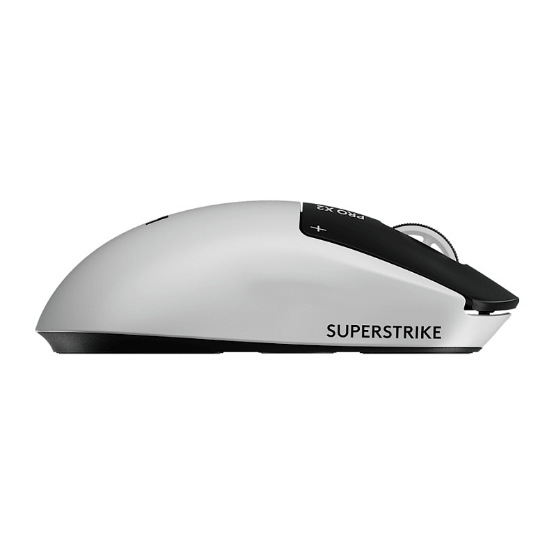 Maus Gaming Logitech G PRO X2 SUPERSTRIKE / HERO 2 / 44.000 DPI / 8.000Hz / HITS / LIGHTSPEED 2.4GHz / USB-C - Bardhë/Zezë 4