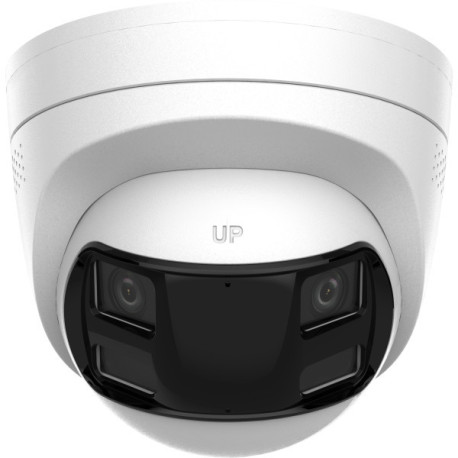Kamerë Sigurie IP CCTV Hikvision DS-2CD3387G3P-LIHSUY/SL, 8MP, 2.8mm, Panoramike 360°, Smart Hybrid Light 40m, ColorVu, WDR 130dB, AcuSense, PoE+, IP67, IK10