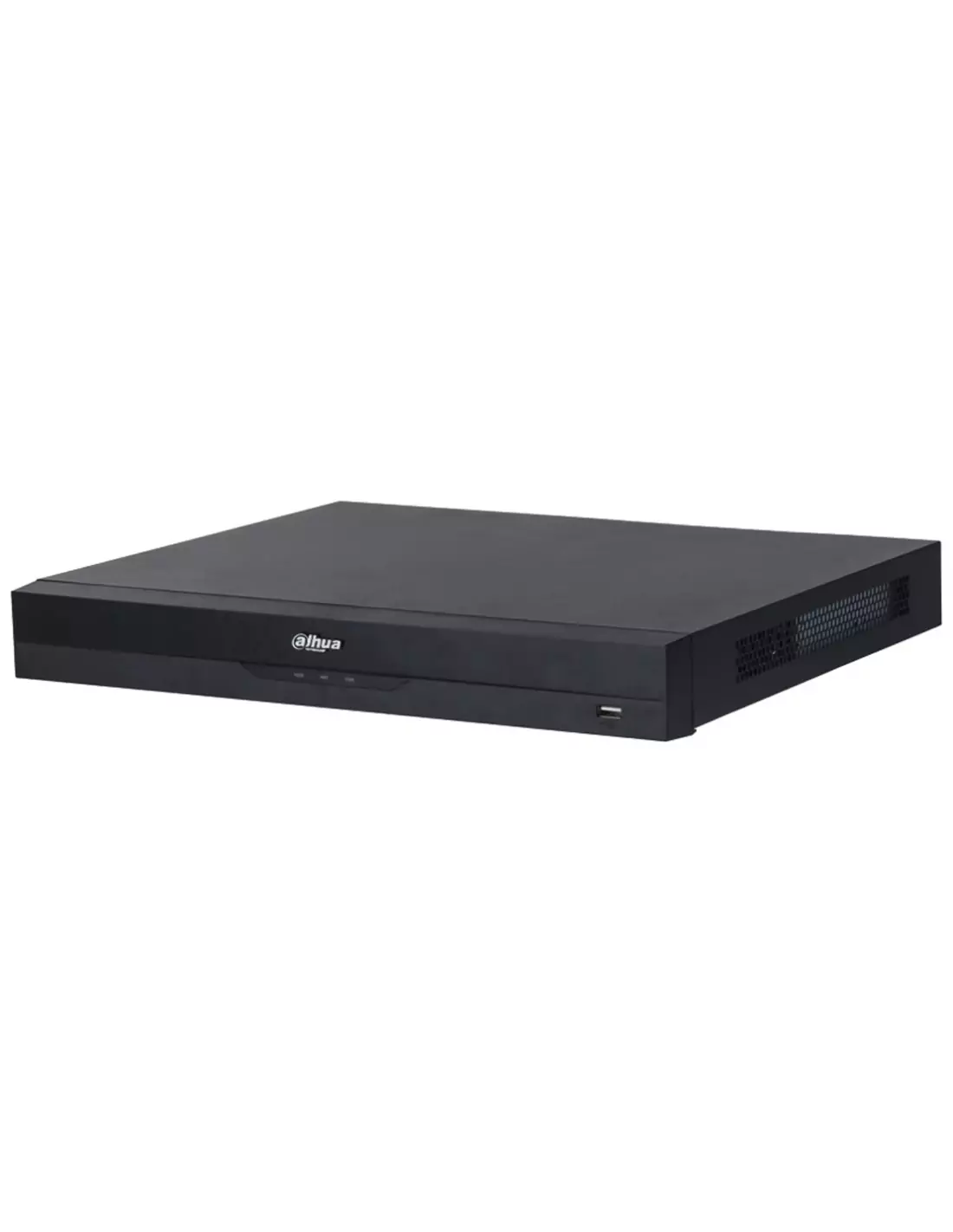 NVR Dahua Technology WizSense NVR4216-16P-EI, 16 kanale IP, 16 porta PoE, dalje HDMI 4K UHD, H.265+, inteligjencë artificiale, 2 × SATA deri në 20TB për disk, HDMI, VGA, LAN Gigabit - Zezë