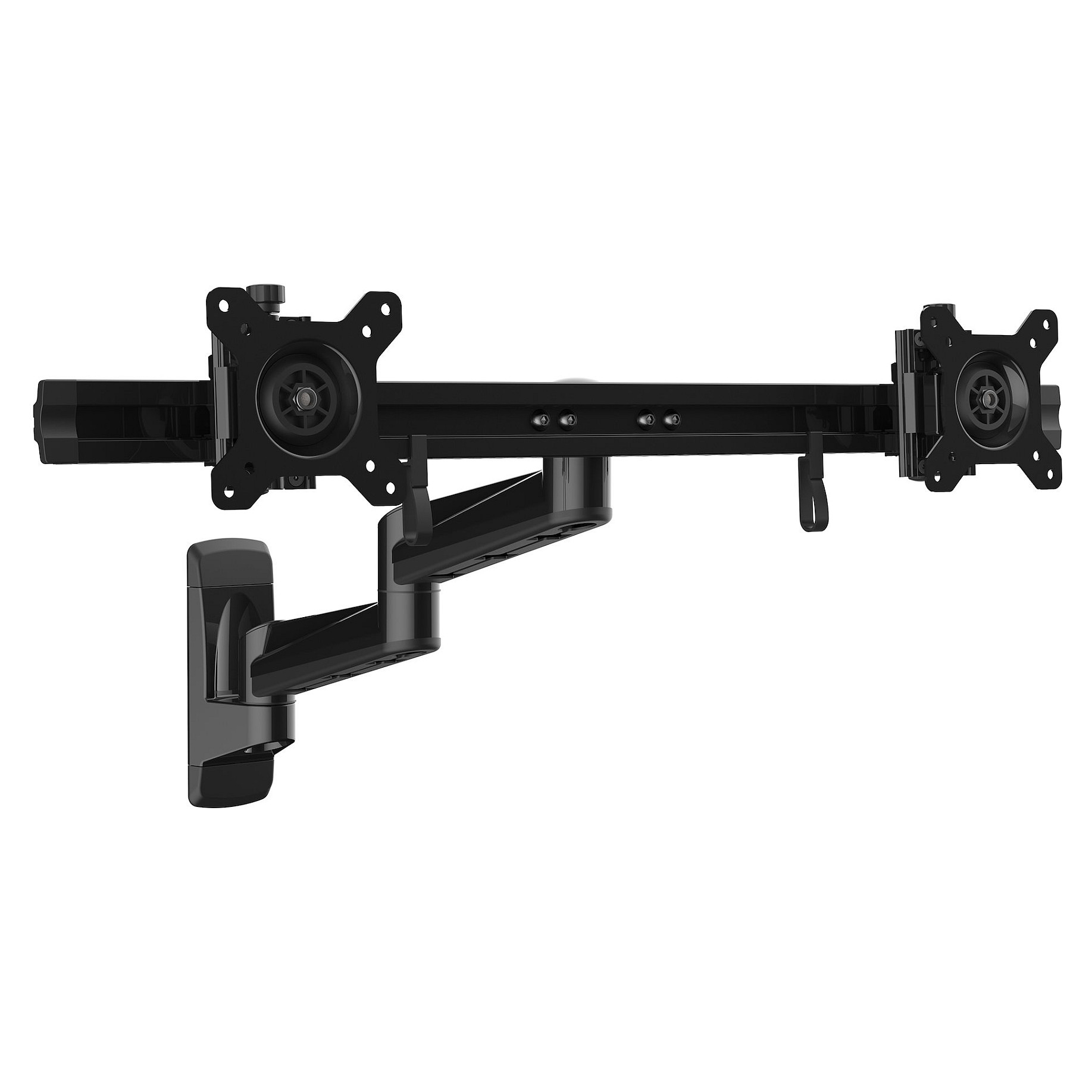 Mbajtëse për Monitor StarTech.com ARMWALL / 1 Monitor / 13–27" / deri 10kg / VESA 75x75 & 100x100 / Montim në Mur / Rotacion 360° - Zezë 7