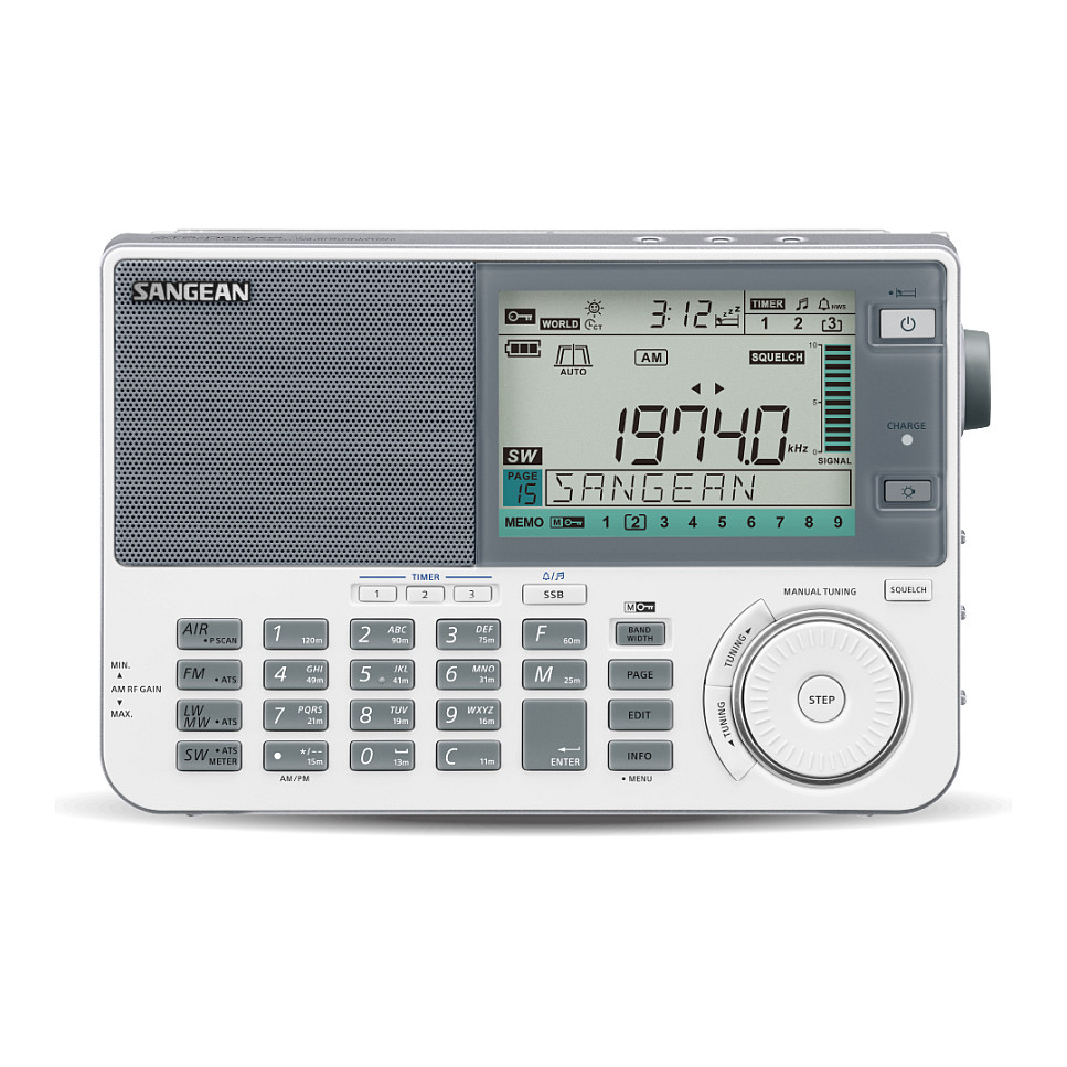 Radio emergjence portative Sangean MMR-88 DAB+, USB-C, me manivelë dhe panel diellor - Verdhë 3