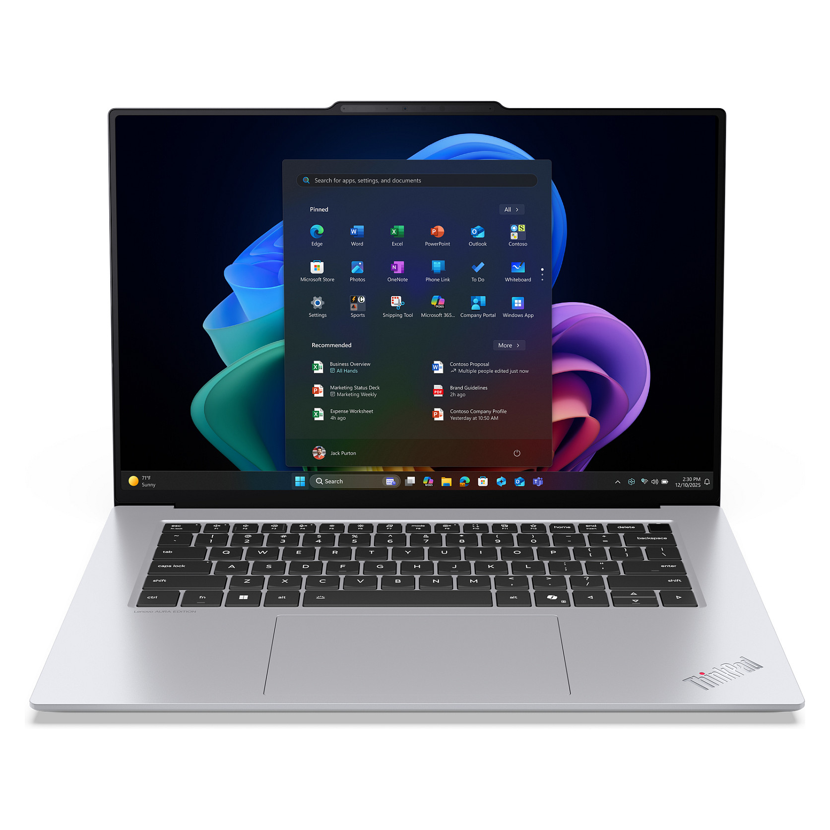 Laptop LENOVO ThinkPad X9 15 G1 / Ultra 7-258V / 32GB LPDDR5 / 1TB / 15.3" 2.8K OLED Touchscreen / Intel Arc Graphics 140V / DE - Bardhë