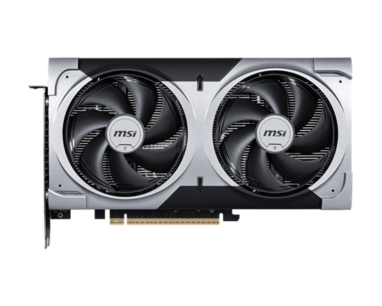 Kartelë Grafike Nvidia MSI GeForce RTX 5060 Ti Ventus 2X OC Plus, 16GB GDDR7, 128-bit, 2x Fans, 3x DisplayPort 2.1b, HDMI 2.1b – Gri 2