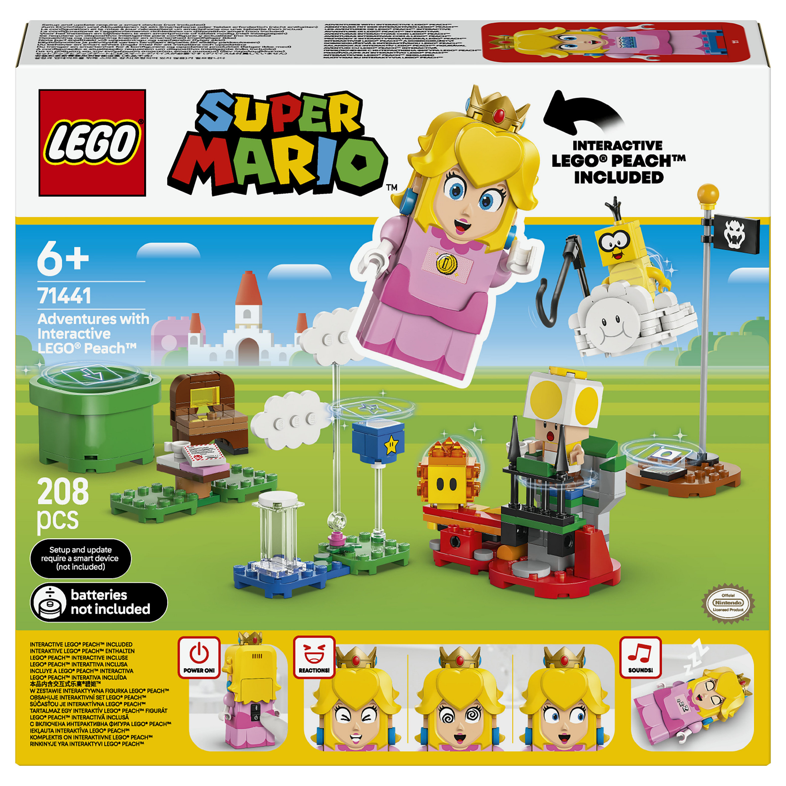 LEGO Super Mario Adventures with Interactive LEGO Peach 71441