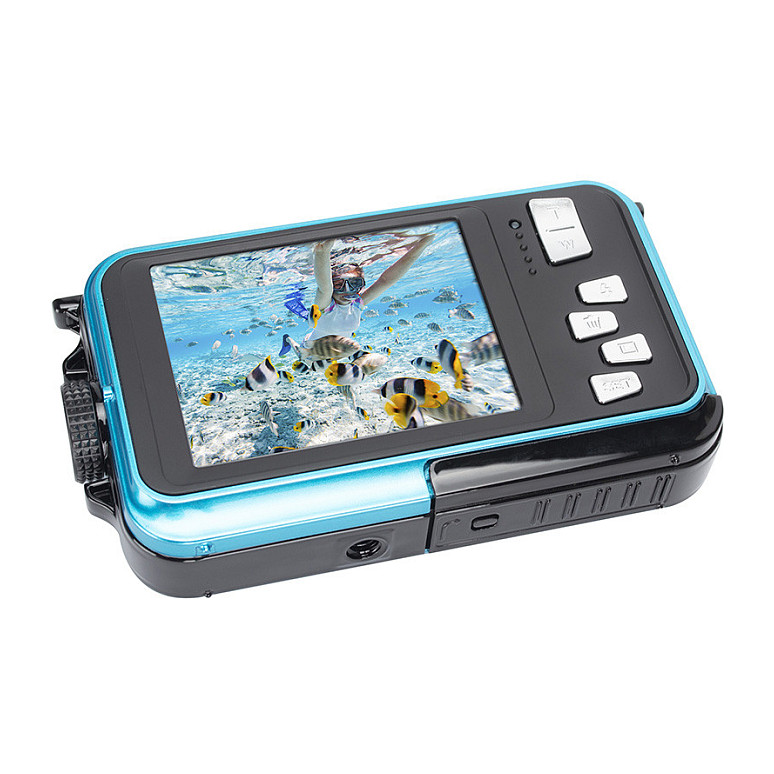 Kamerë Digjitale AgfaPhoto WP8000, 24 MP, Zoom Digjital 16x, Full HD, Ekran 2.7" - Blu 4