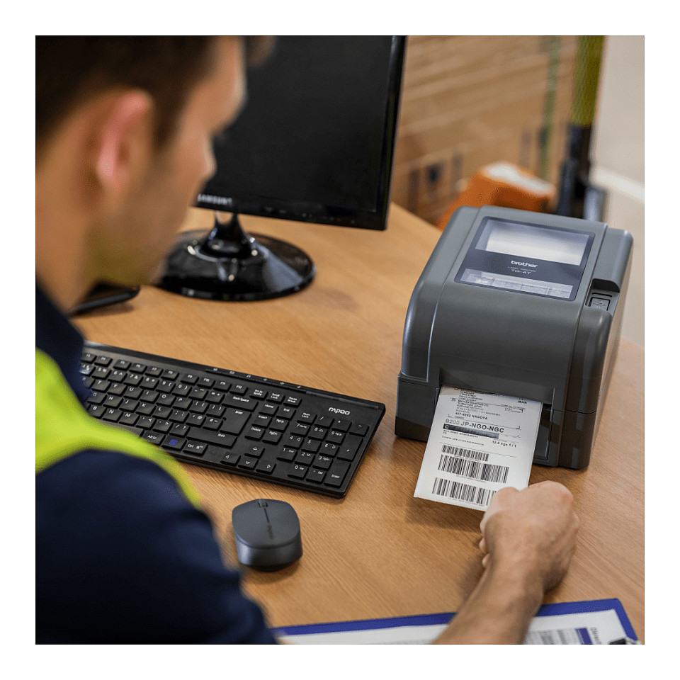 Printer Label Brother TD-4420TN / 203 DPI / 152 mm/s USB thumbnail 4