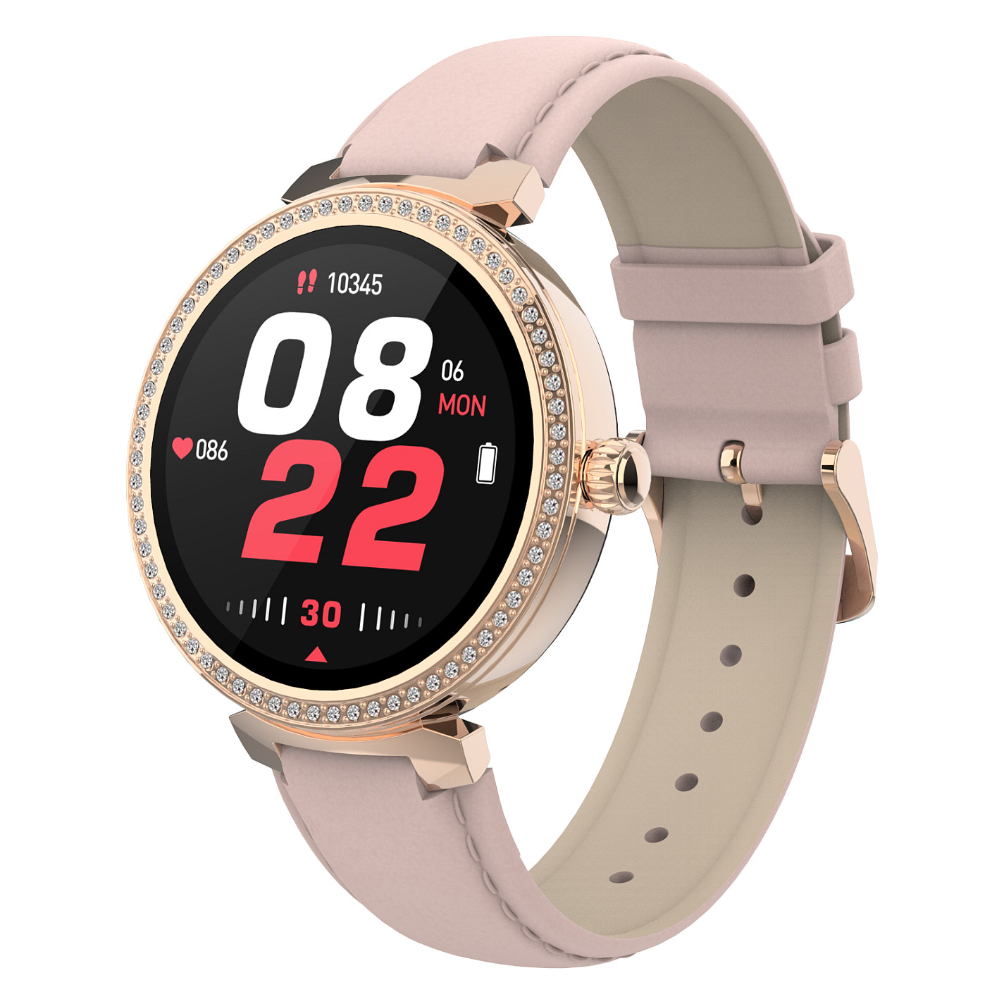 Orë e mençur Denver SWC‑342RO / 43mm – Rozë thumbnail 5