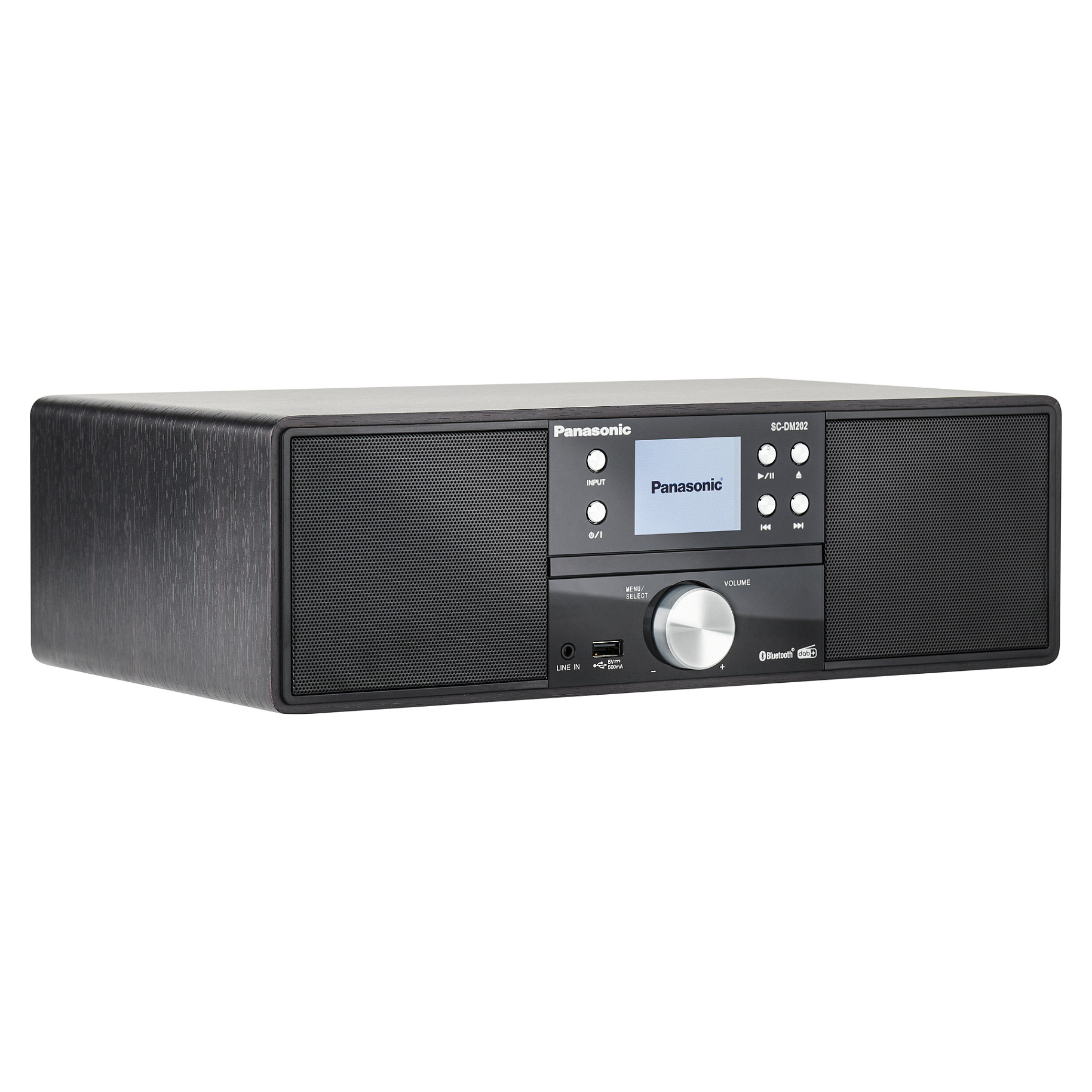 Sistem audio Panasonic SC-DM202EG-K, CD, DAB+ dhe FM, Bluetooth, 24 W - Zezë 3