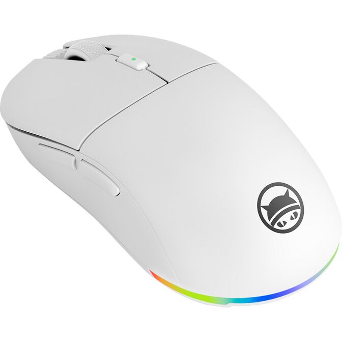 Maus Gaming GAMIAC PX71 / PixArt PMW3335 / 16,000 DPI / 71g / 2.4GHz Wireless / USB-C - Bardhë 4