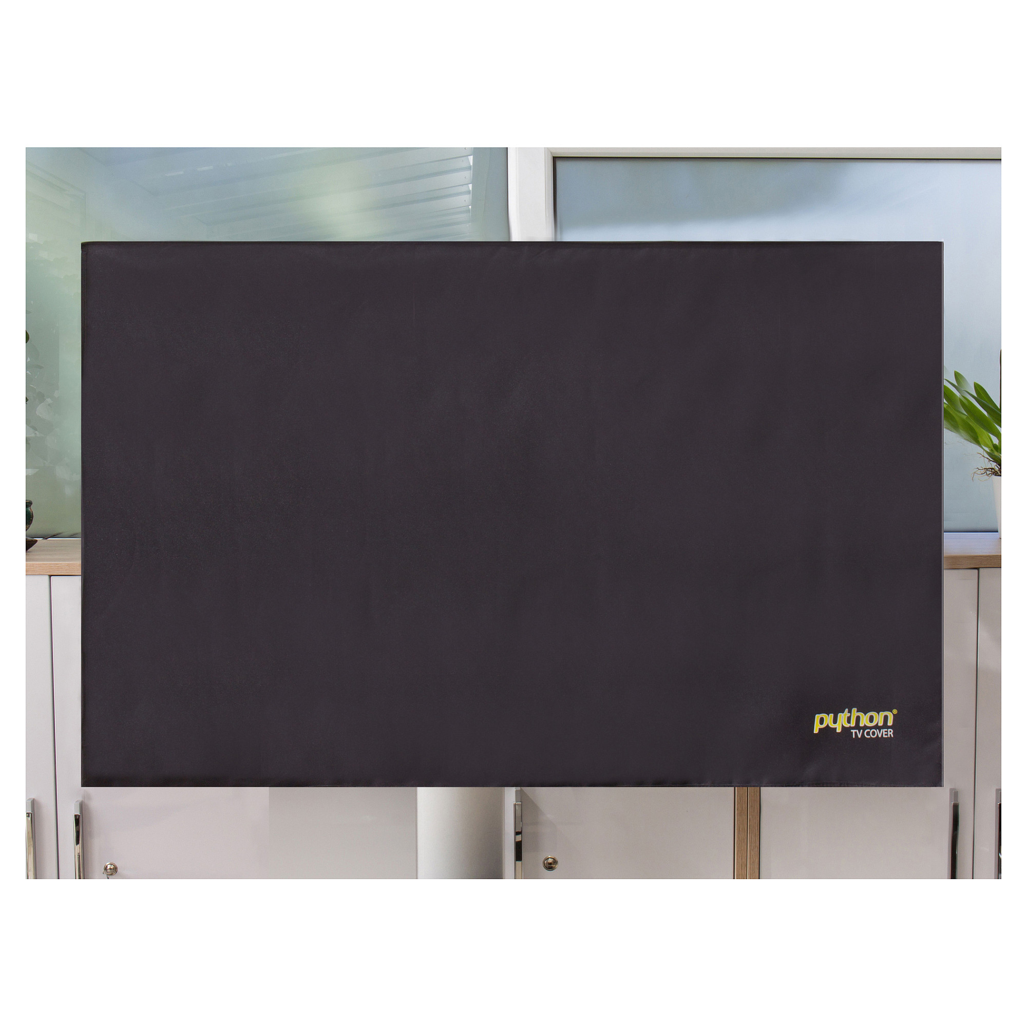 Mbulesë Mbrojtëse për Ekran Python TV-C0122, 22–24", IP42, Rezistente ndaj Lagështisë - Zezë/Transparente 2