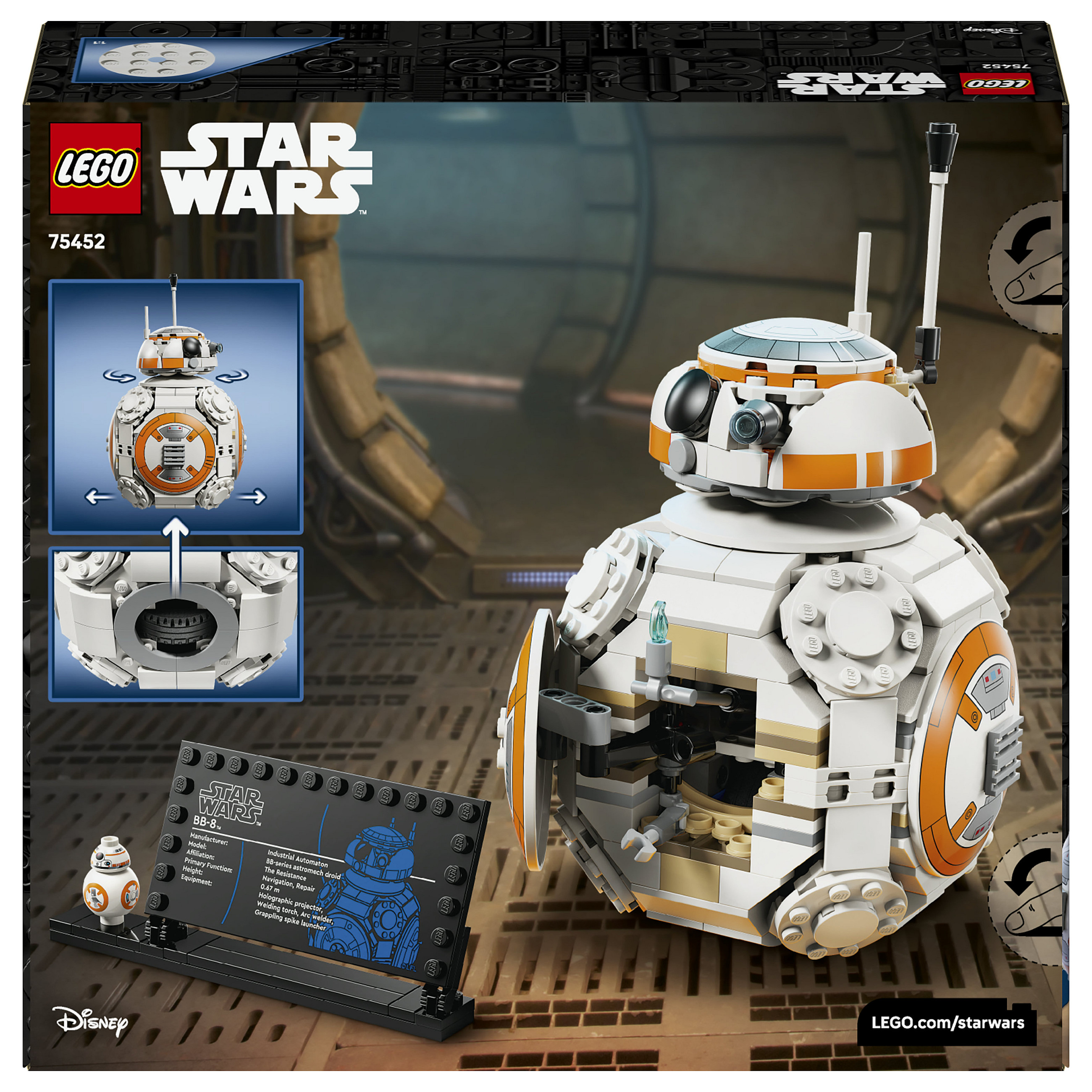 LEGO Star Wars BB-8™ Astromech Droid 75452 thumbnail 6