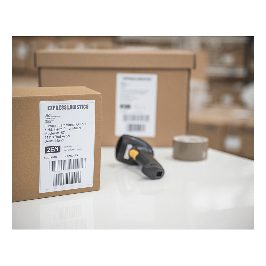 Printer Label Brother QL-1100c / USB / 300 DPI / 110 mm/s thumbnail 5