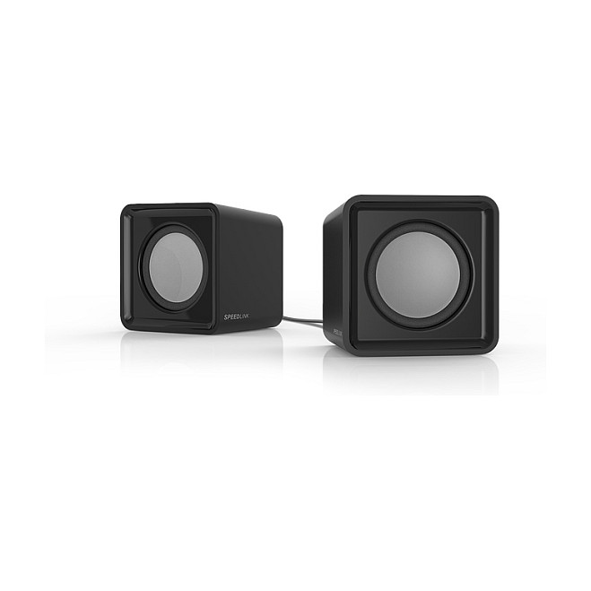 Altoparlantë Speedlink TWOXO, 2.0, 5W RMS, 3.5mm, USB - Zezë