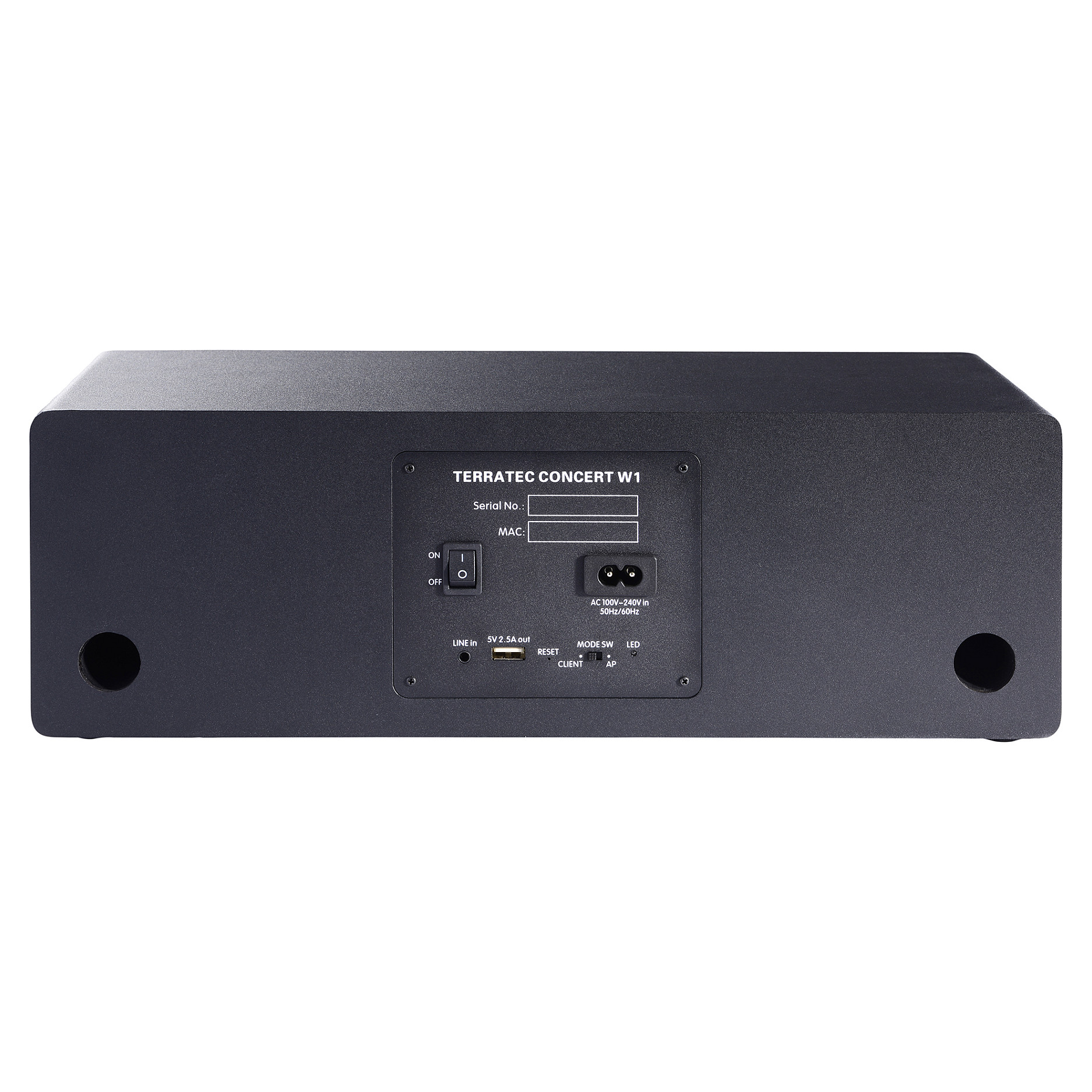 Altoparlantë TERRATEC Aktivbox CONCERT W1 / WiFi / e zezë + Mbajtëse telefoni 2