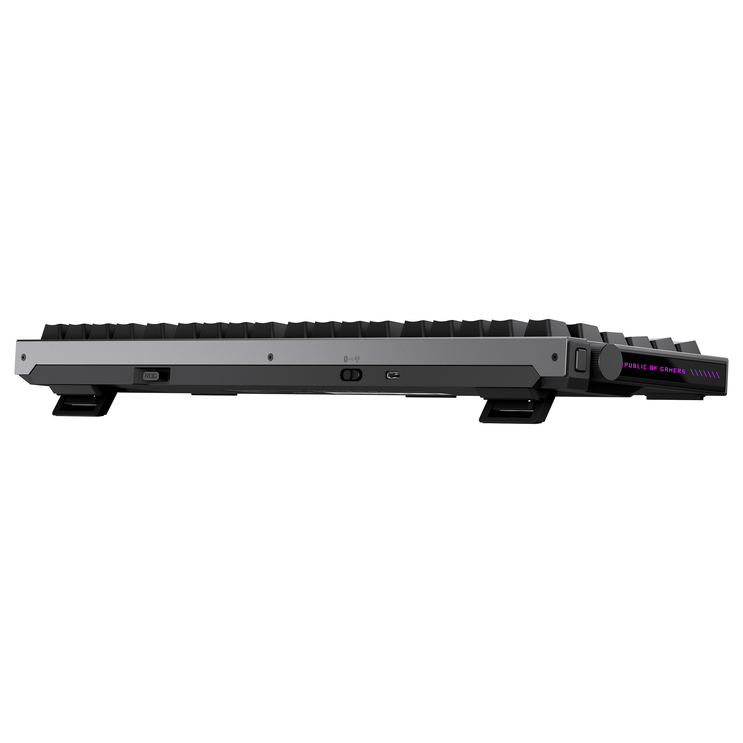 Tastierë Gaming ASUS ROG Strix Morph 96 Wireless / Wired & Wireless / QWERTZ / Mekanike / RGB LED - Zezë 8