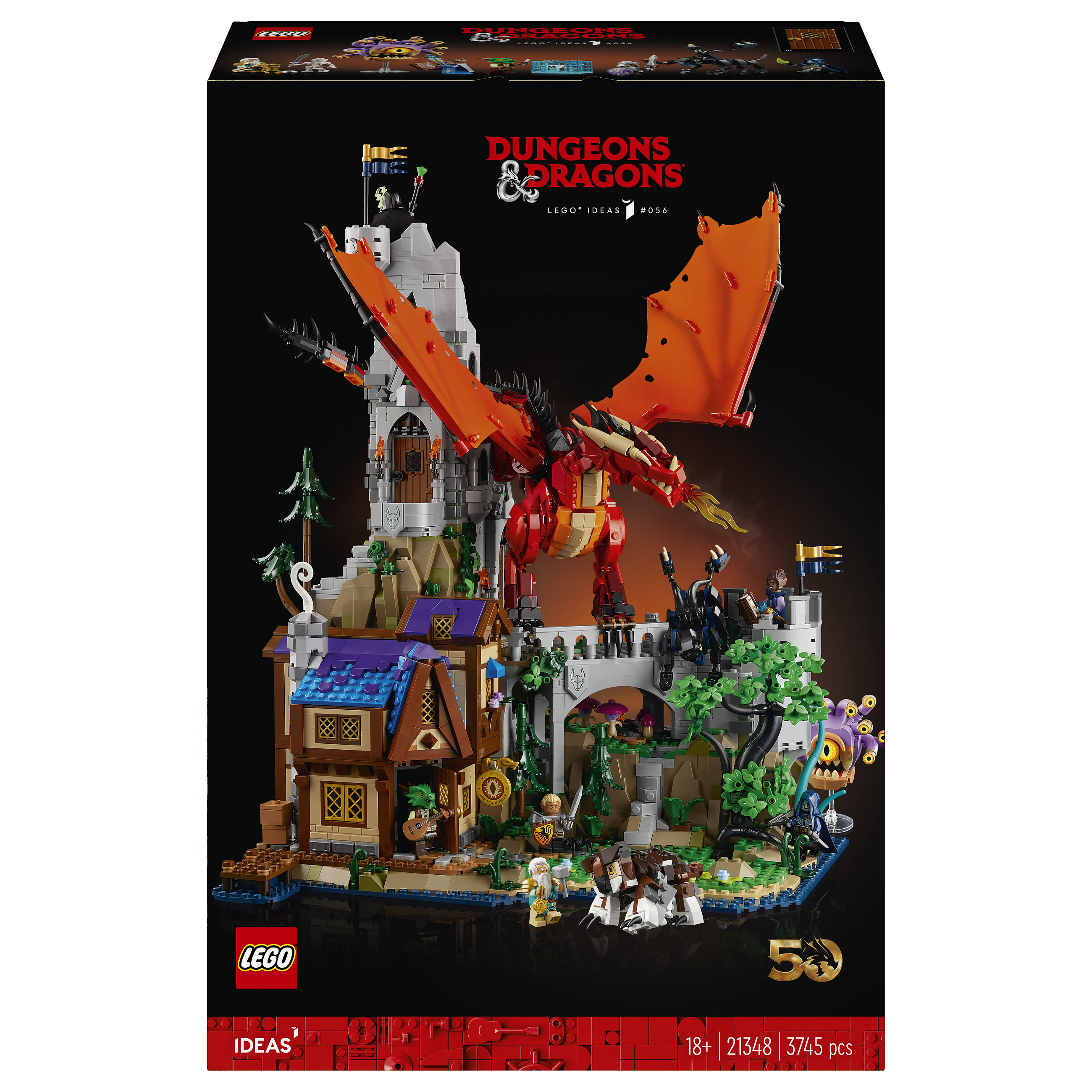 LEGO Ideas Dungeons & Dragons: Red Dragon's Tale 21348