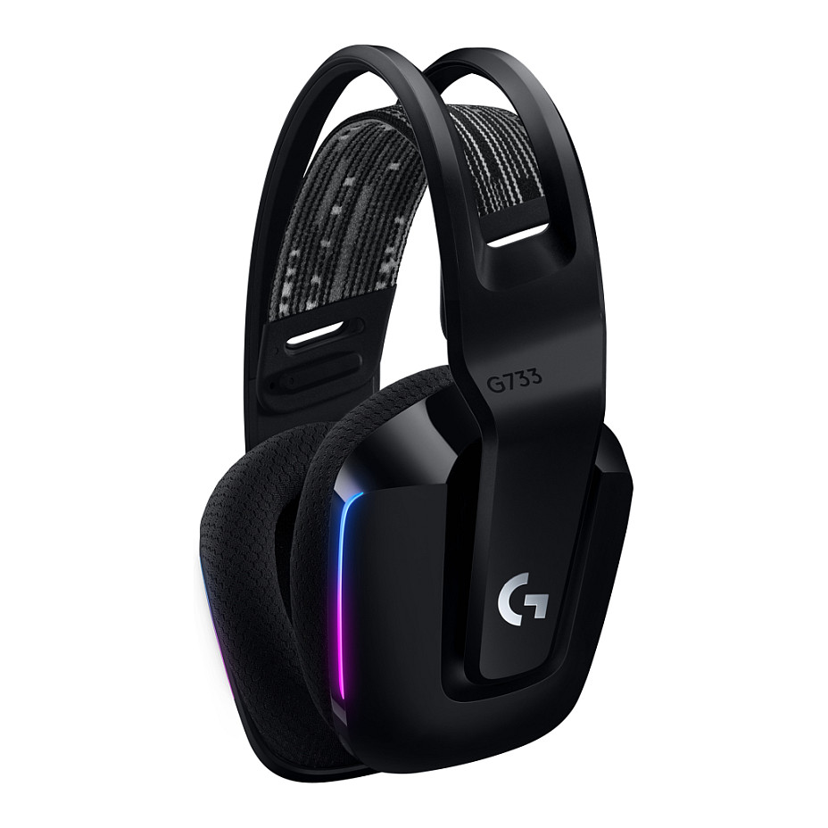 Kufje Gaming Logitech G G733 / Wireless / LIGHTSPEED / 40mm / Mikrofon / RGB - Zezë 2