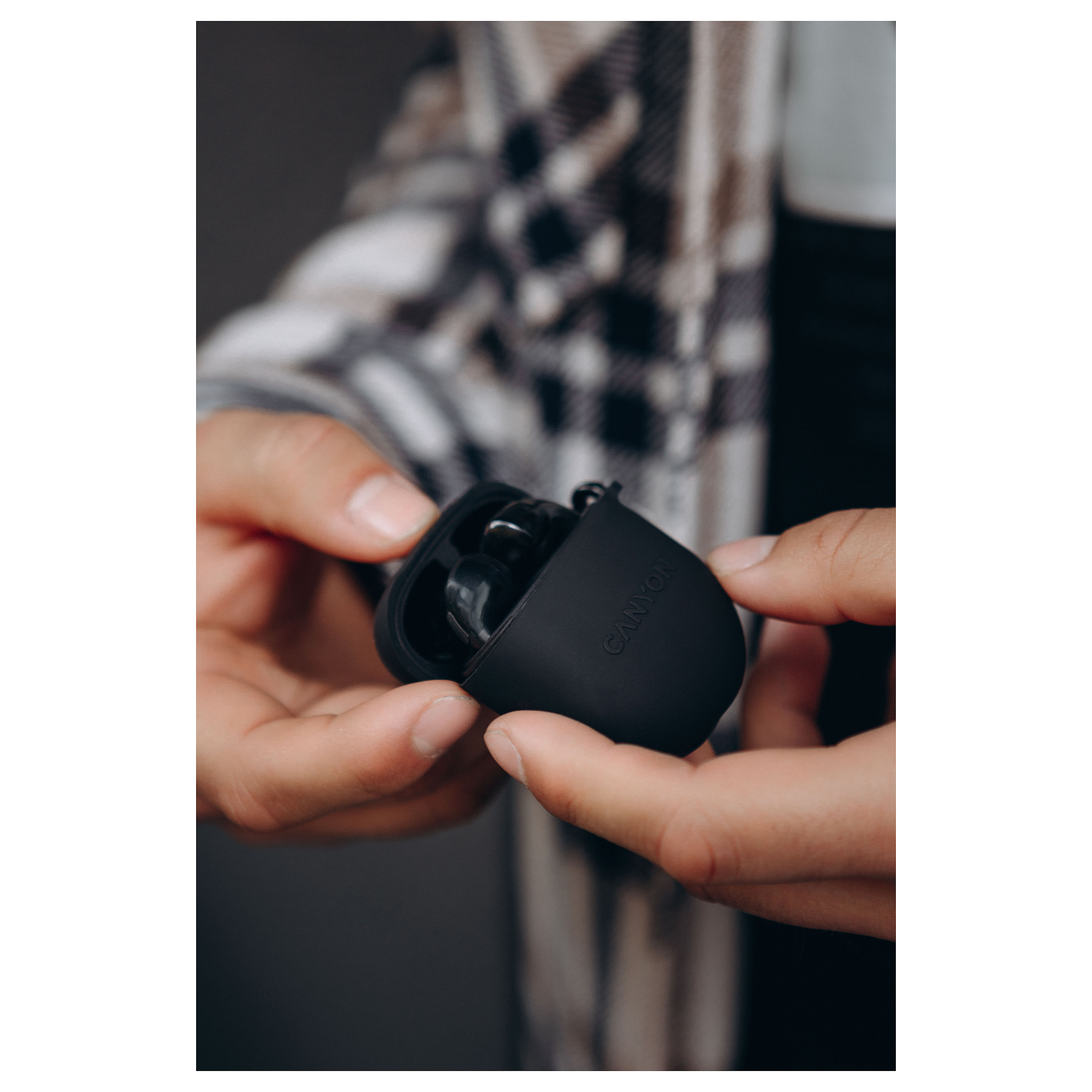Kufje pa kabllo Canyon CNS-TWS6B / TWS / Bluetooth 5.3 / 13mm / Mikrofon - Zezë 6