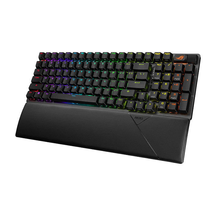 Tastierë Gaming ASUS ROG Strix Scope II 96 Wireless / 96% / Mekanike / RGB / AZERTY -Zezë 2