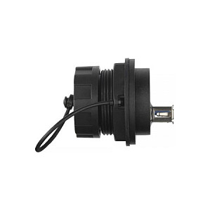 Lidhës USB Good Connections Alcasa IC04-U304, USB 3.0, USB-A Femër në USB-A Femër, Bajonetë, IP67 - Zezë 2
