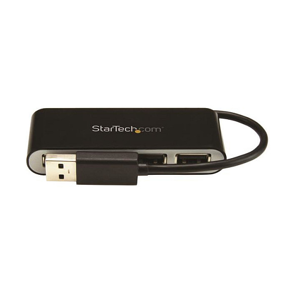 Hub StarTech ST4200MINI2 / 4x USB-A / 480Mbps / USB 2.0 – Zezë/Argjend 2