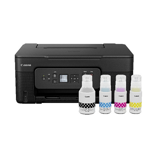 Printer Multifunksional Canon PIXMA G3480, Inkjet me Ngjyra, A4, 4800 × 1200 dpi, 11 ppm, Duplex, Wi-Fi, USB - Zezë