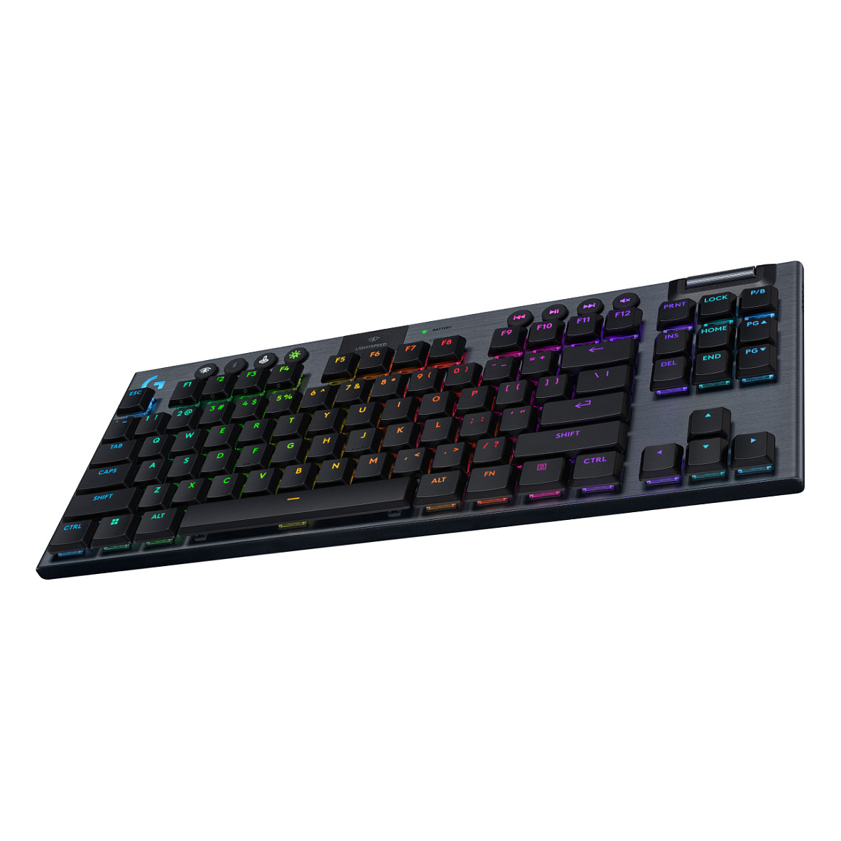 Tastierë Gaming Logitech G915 X LIGHTSPEED TKL / Wired & Wireless / Mechanical Low Profile / GL Tactile / TKL / LIGHTSYNC RGB – Zezë 4
