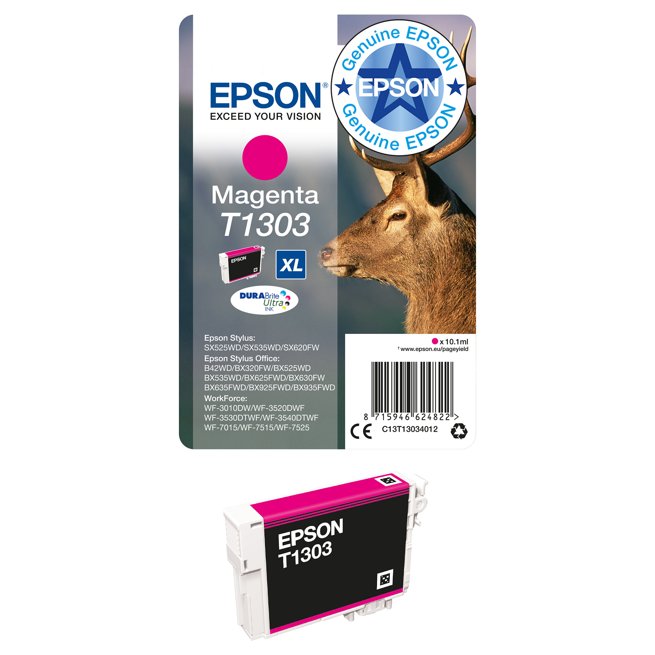 INK Epson T130340 – Rozë thumbnail 2
