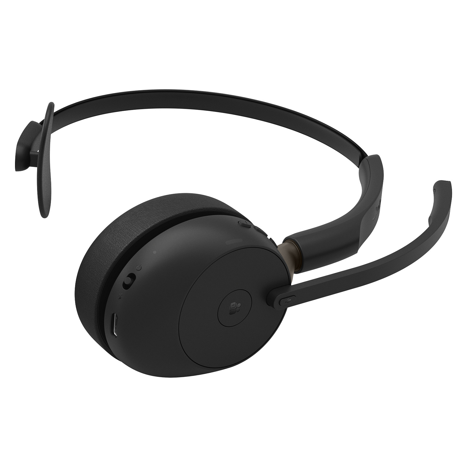 Kufje pa kabllo Jabra Evolve3 65 MS Mono / Link 390a / USB-A / Microsoft Teams - Zezë 4