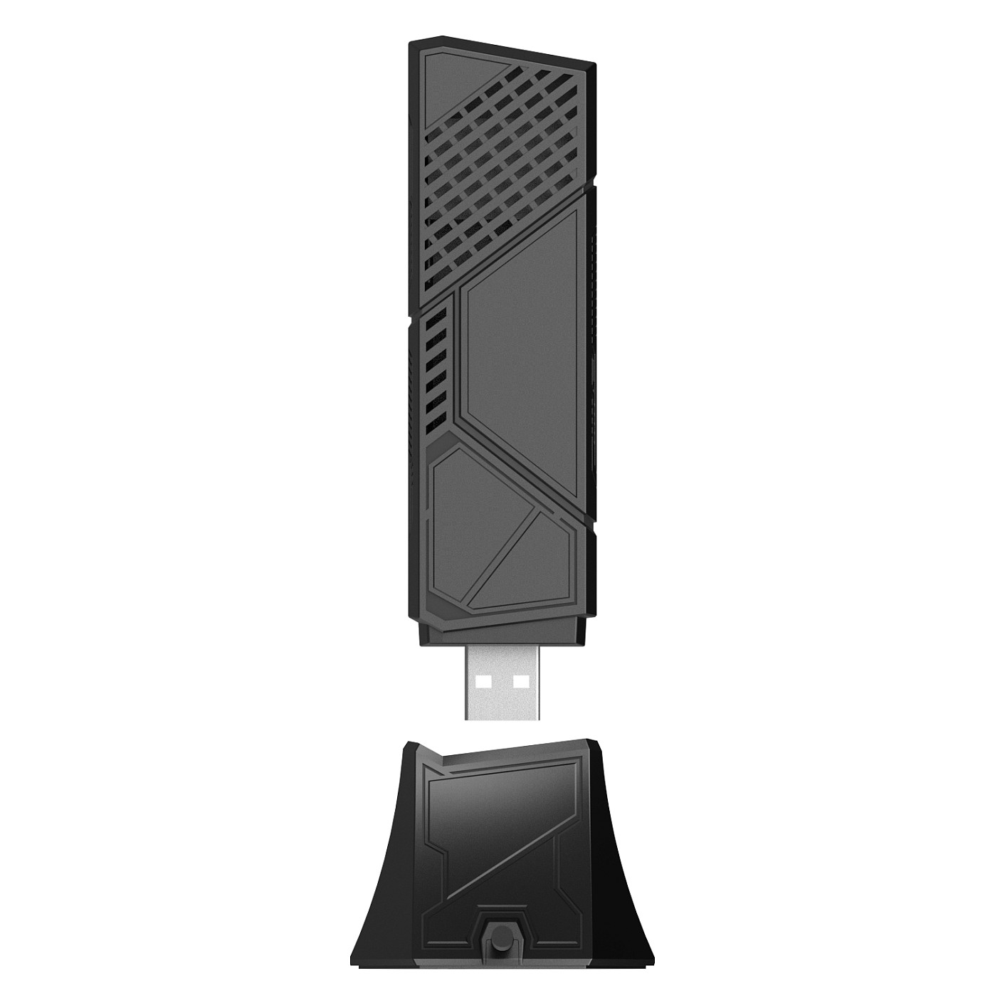 ASUS ROG USB-BE92 BE6500 Wi-Fi 7 Tri-Band USB Adapter – 6500Mbps, 2×2×2, 6GHz, MLO, USB Type-A/Type-C 4