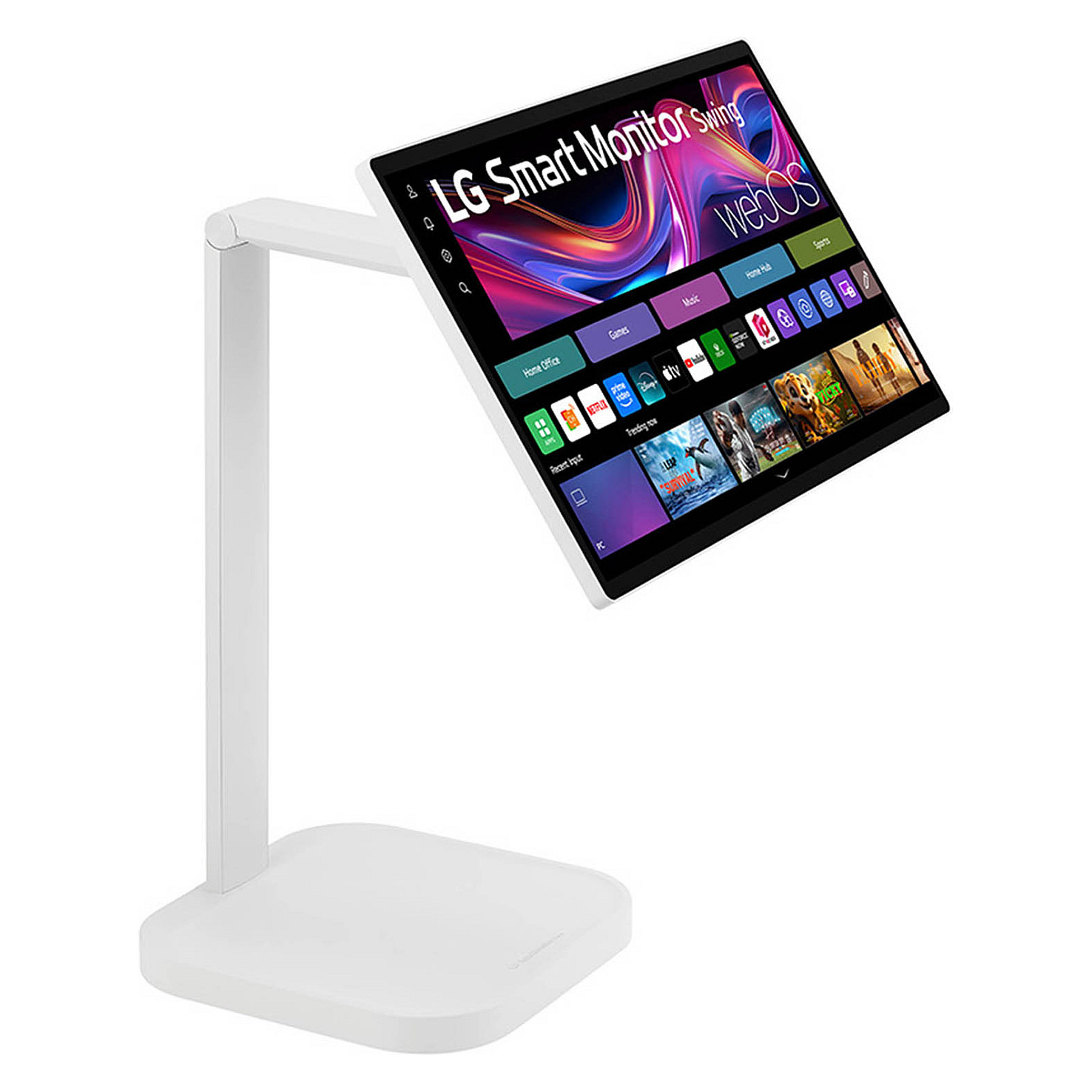 Monitor LG 32U889SA-W / 31.5" / 4K Ultra HD IPS LCD Touch / 60Hz / 5ms / USB-C+HDMI - Bardhë thumbnail 4