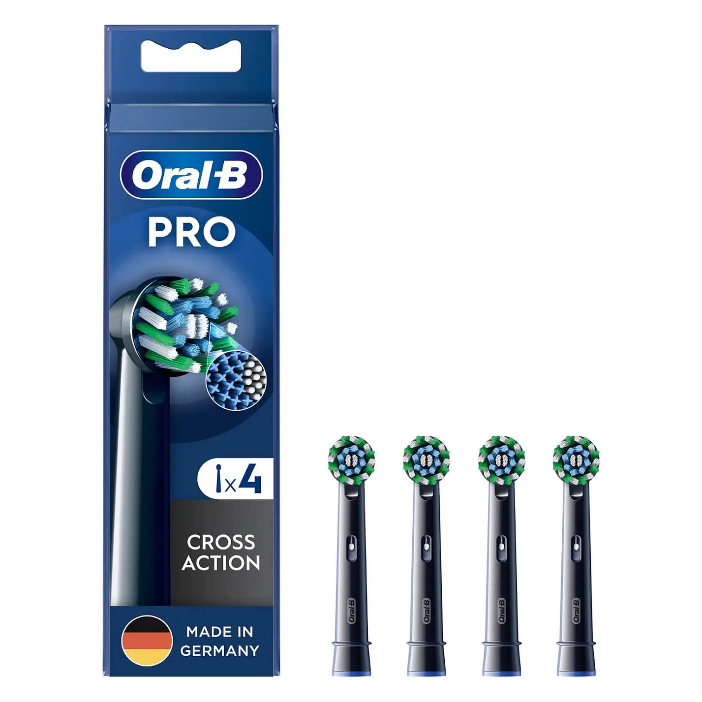 Koka zëvendësuese Oral-B Pro CrossAction / 994170 / 10 copë / 16° – Zezë 3