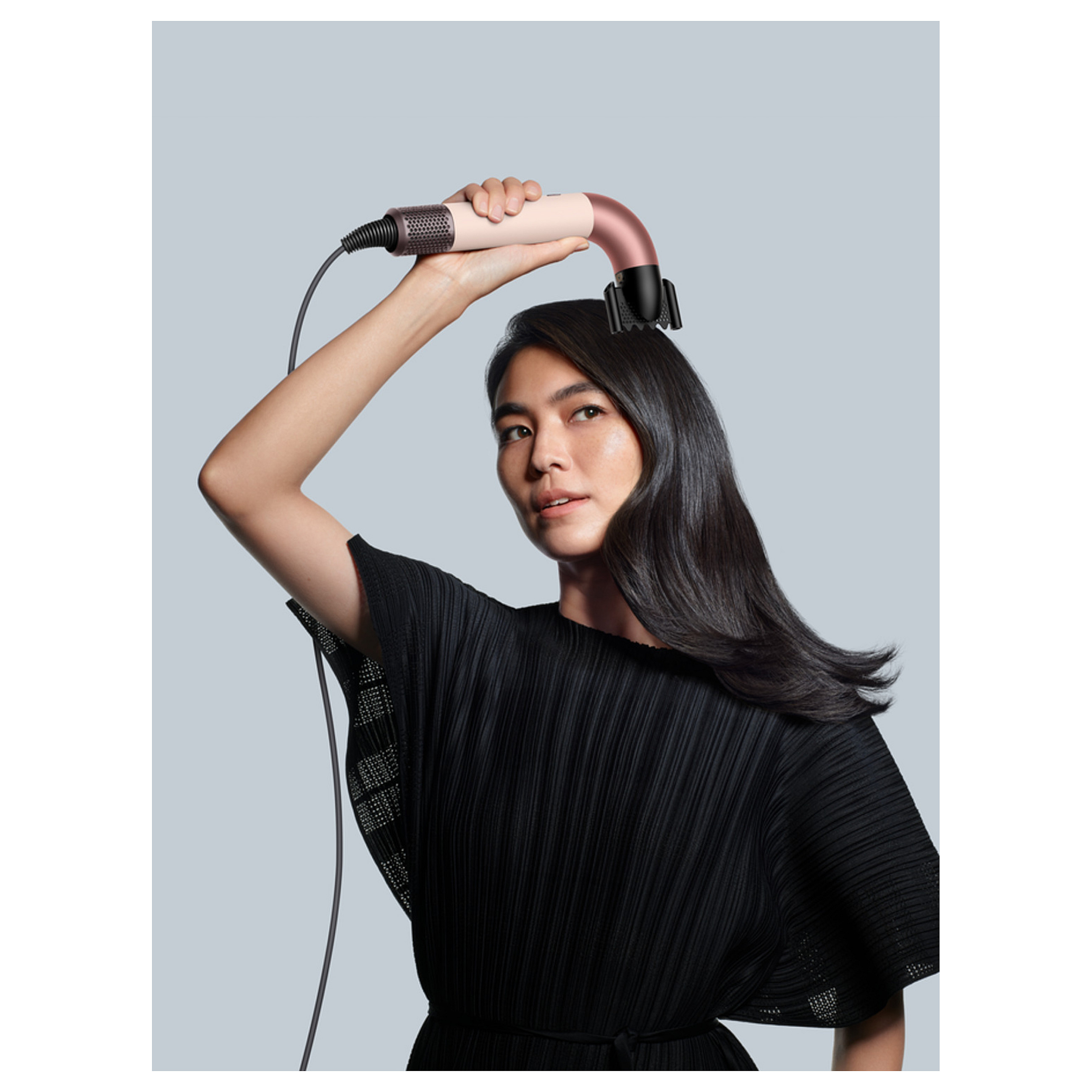 Tharëse për flokë Dyson Supersonic r HD17, 113332-01, 1700 W, 110.000 rpm, 4 temperatura, 3 shpejtësi, 5 aksesorë RFID - Pink/Rose Gold 3